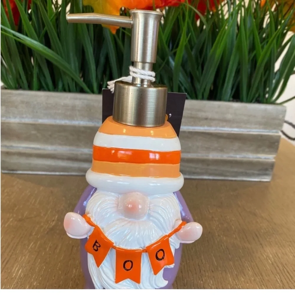Halloween BOO Gnome Soap Dispenser